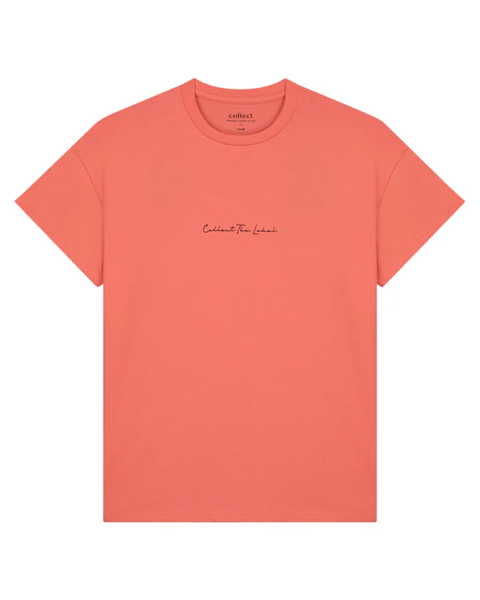 Abstract Grid T-shirt Neon Orange (SOLD OUT)