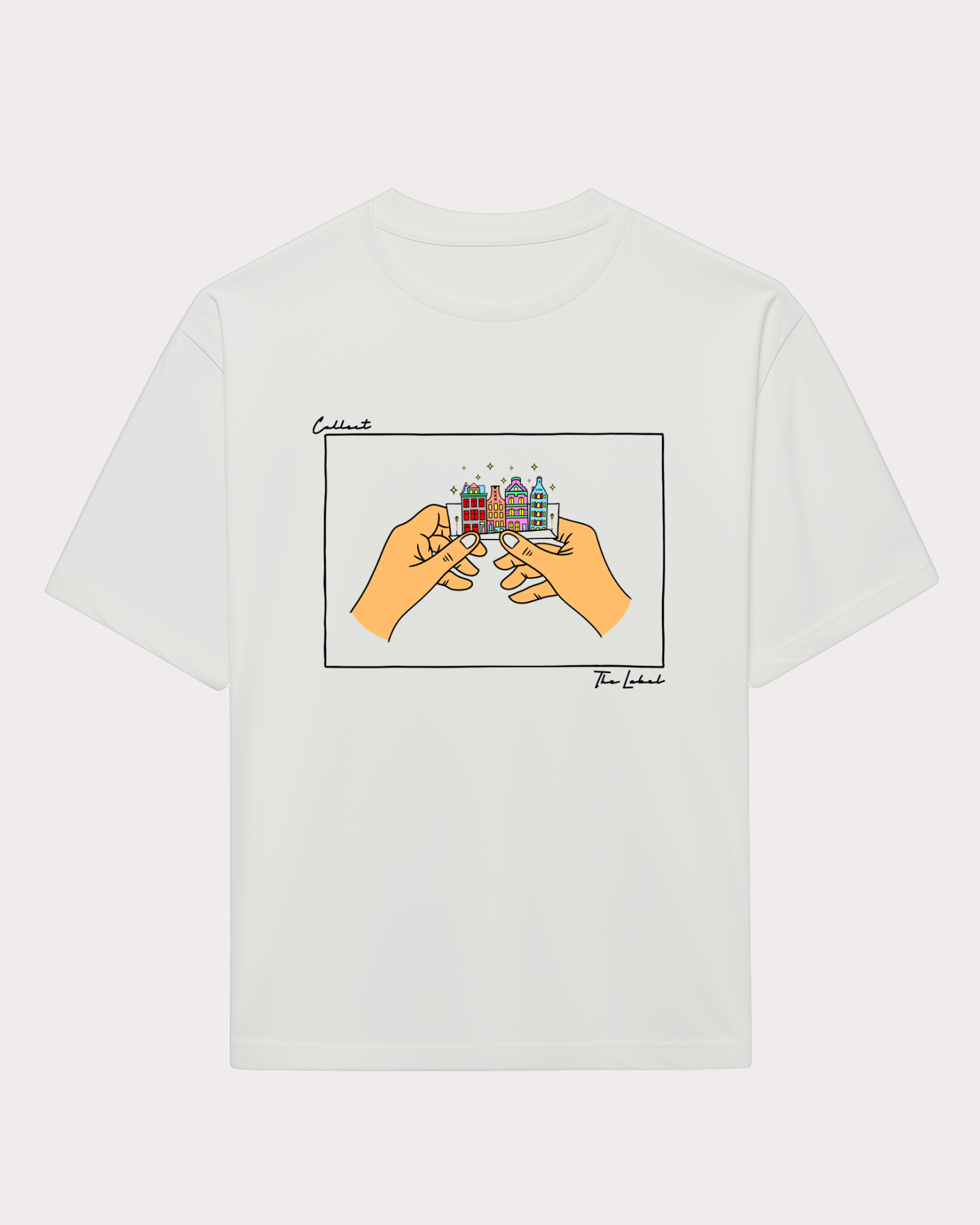 Amsterdam T shirt white