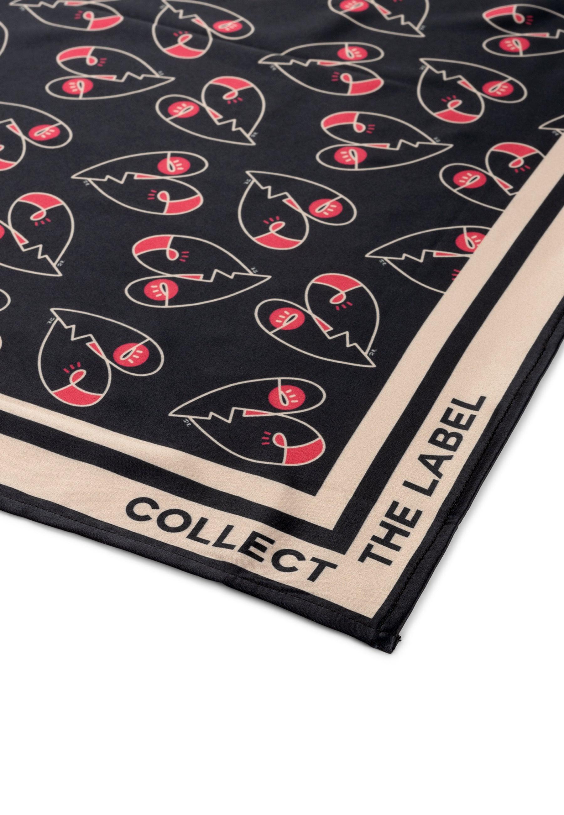 Heart Bandana Black (Sold Out)